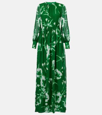 Robe aus Seiden-Voile | Erdem