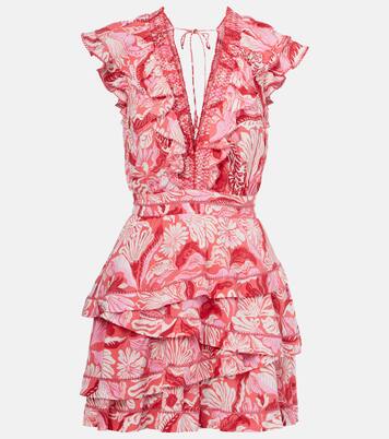 Robe Carol à fleurs | Poupette St Barth