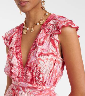 Robe Carol à fleurs | Poupette St Barth