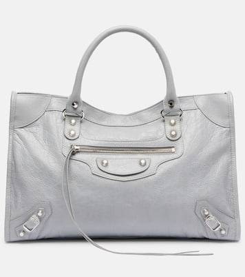 Le City Medium leather tote bag | Balenciaga