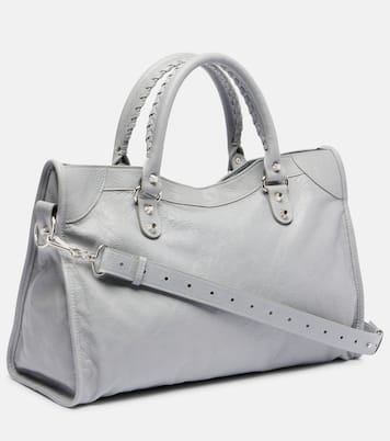 Le City Medium leather tote bag | Balenciaga