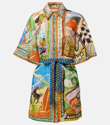 Hemdblusenkleid Lucky Pace aus Leinen | Alémais
