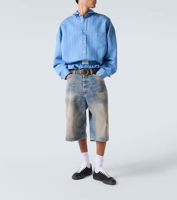 Striped oversized shirt | Acne Studios