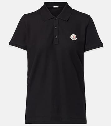 Logo cotton polo shirt | Moncler