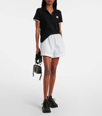 Logo cotton polo shirt | Moncler