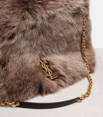 Schultertasche Jamie 4.3 Large aus Shearling | Saint Laurent