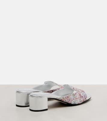 Dina 45 glitter mules | Jimmy Choo