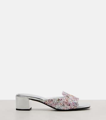 Dina 45 glitter mules | Jimmy Choo
