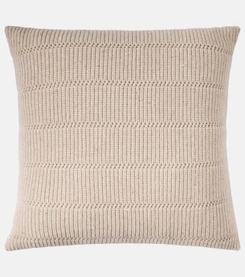 Cashmere and wool cushion  | Brunello Cucinelli