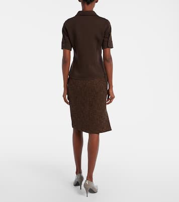 Wool and cotton-blend shirt | Gucci