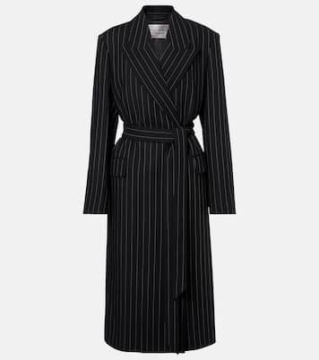Olyx pinstriped wool coat | Acne Studios