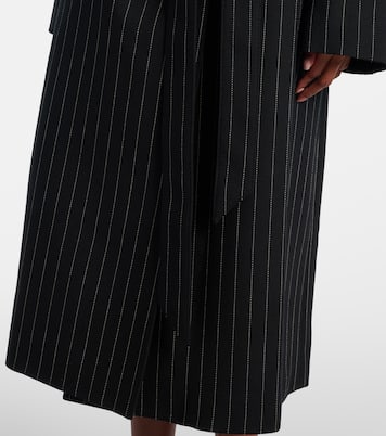 Olyx pinstriped wool coat | Acne Studios