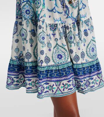 Robe Isnik Lullaby en soie imprimée | Camilla