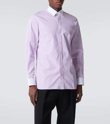 Striped cotton poplin shirt | Tom Ford