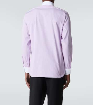 Striped cotton poplin shirt | Tom Ford