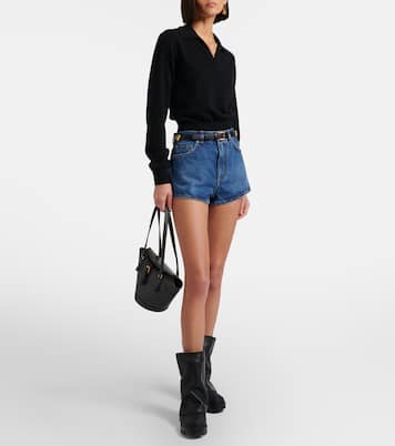 Bikerstiefel mit Leder | Dolce&Gabbana