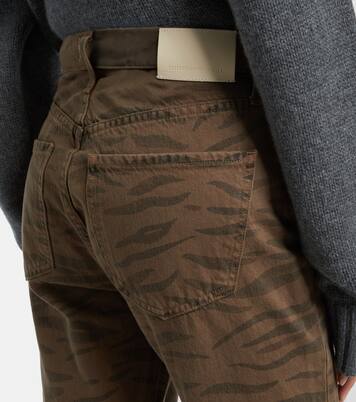 Blaine zebra-print flared jeans | Citizens of Humanity