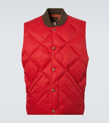 Wattierte Weste aus Twill | RRL