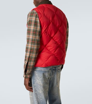 Wattierte Weste aus Twill | RRL