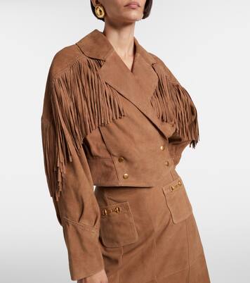 Jacke Darragh aus Veloursleder | Rixo