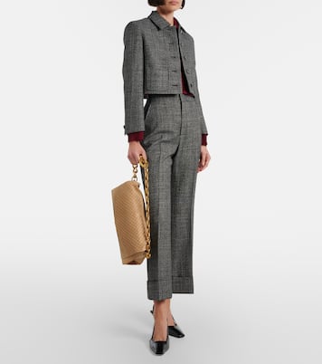 Sac Interlocking G Large en daim | Gucci