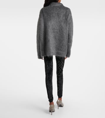 GG embellished chenille leggings | Gucci