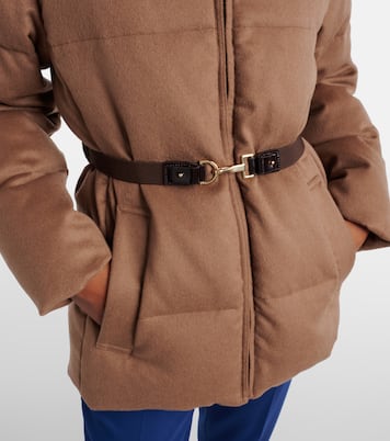 The Cube Corona camel hair puffer jacket | Max Mara