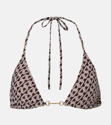 Menorca printed bikini top | Melissa Odabash