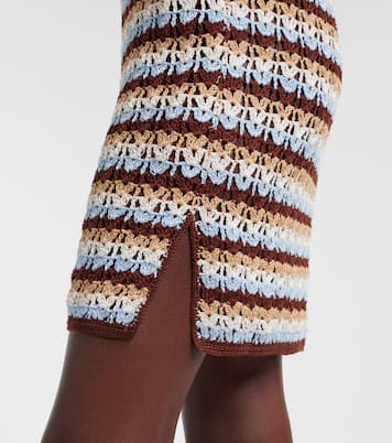 Polokleid aus Häkelstrick | Anna Kosturova