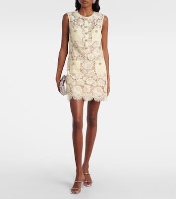 Lace minidress | Self-Portrait