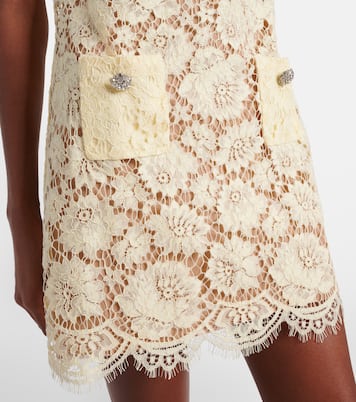 Lace minidress | Self-Portrait