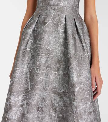 Cocktailkleid Sterling aus Jacquard | Rebecca Vallance
