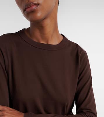 Susanna cotton jersey T-shirt  | Velvet