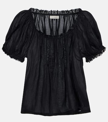 Frederica cotton voile top | Dôen