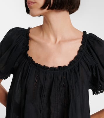 Frederica cotton voile top | Dôen