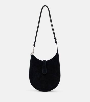 Bean suede shoulder bag | Phoebe Philo