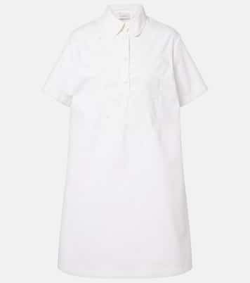 Besticktes Midikleid aus Popeline | Moncler