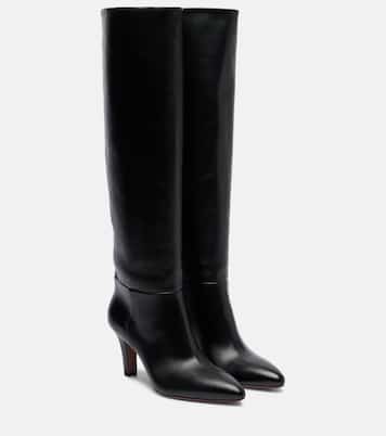 Elsa leather knee-high boots  | Paris Texas