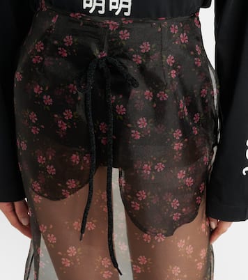 Bedruckter Midirock | Simone Rocha