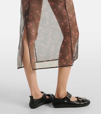 Bedruckter Midirock | Simone Rocha