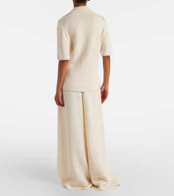 Pantalon ample Gelos en alpaga | Gabriela Hearst