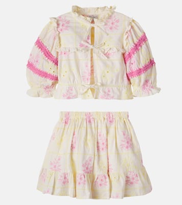 Set Alba aus Bluse und Rock aus Baumwolle | Bebe Organic