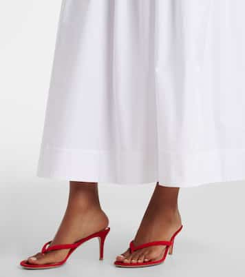 Nia cotton midi dress | Staud