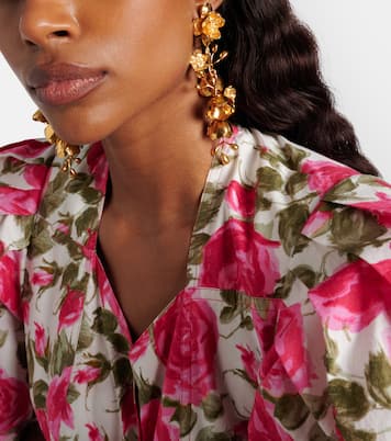 Chloé Bouquet floral drop earrings | Chloé