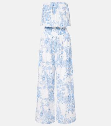 Naomi broderie anglaise jumpsuit | Melissa Odabash