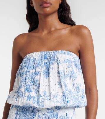 Naomi broderie anglaise jumpsuit | Melissa Odabash