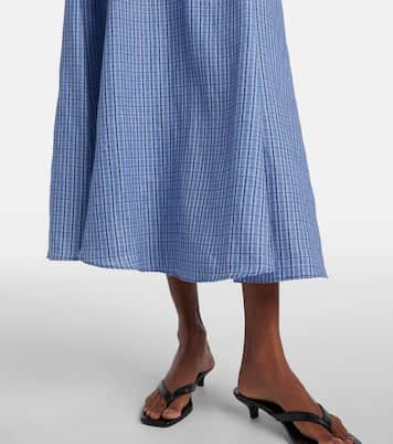 Midikleid Marais aus Leinen | Faithfull