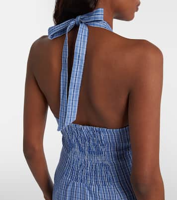 Midikleid Marais aus Leinen | Faithfull