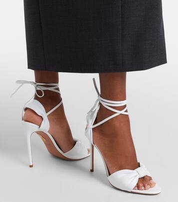 Sandalen Carina aus Leder | Aquazzura