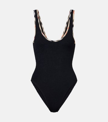 x Hunza G bañador Faye con Burberry Check | Burberry